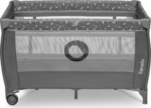 Lionelo LIONELO STEFI PLUS GREY WHITE ŁÓŻECZKO TURYSTYCZNE DWUPOZIOMOWE 13