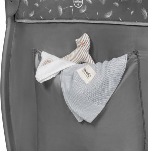 Lionelo LIONELO STEFI PLUS GREY WHITE ŁÓŻECZKO TURYSTYCZNE DWUPOZIOMOWE 6