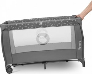 Lionelo LIONELO STEFI PLUS GREY WHITE ŁÓŻECZKO TURYSTYCZNE DWUPOZIOMOWE 10