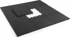 Gymstick Zestaw mat do podłóg sportowych Puzzle Mat, kolor czarny 1
