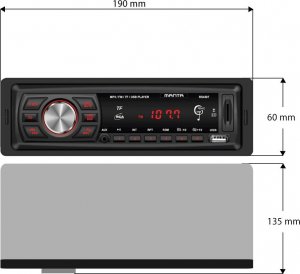 Radio samochodowe Manta RS4507 3