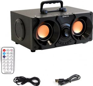 Głośnik Manta Głośnik przenośny bluetooth Manta MMS10 Radio FM Karaoke 8