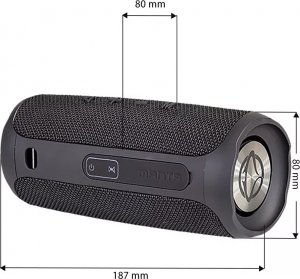 Głośnik Manta Głośnik bluetooth przenośny Manta SPK130GO-BL niebieski 3