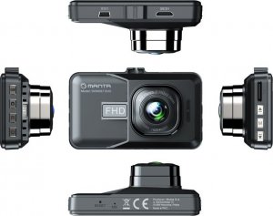 Wideorejestrator Manta Rejestrator jazdy Manta DVR401F DUO Black Eye z kamerą cofania G-sensor FHD 2