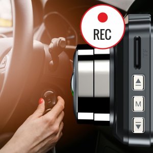 Wideorejestrator Manta Rejestrator jazdy Manta DVR401F DUO Black Eye z kamerą cofania G-sensor FHD 3