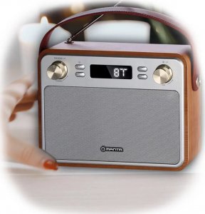 Radio Manta Radio retro przenośne bluetooth Manta RDI915X Akumulator 2