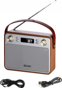 Radio Manta Radio retro przenośne bluetooth Manta RDI915X Akumulator 8
