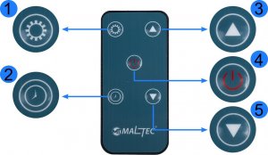 Grzejnik Maltec Grzejnik Konwekcyjny Szklany Eco Wifi Termostat 10