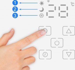 Grzejnik Maltec Grzejnik Konwekcyjny Szklany Eco Wifi Termostat 11
