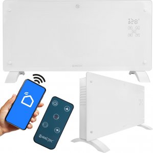 Grzejnik Maltec Grzejnik Konwekcyjny Szklany Eco Wifi Termostat 12