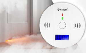 Maltec Czujnik Czadu Tlenku Węgla Certyfikowany SafeSensor1000 11