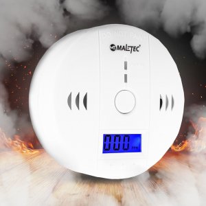 Maltec Czujnik Czadu Tlenku Węgla Certyfikowany SafeSensor1000 13