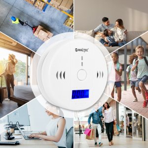 Maltec Czujnik Czadu Tlenku Węgla Certyfikowany SafeSensor1000 16