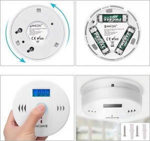 Maltec Czujnik Czadu Tlenku Węgla Certyfikowany SafeSensor1000 7