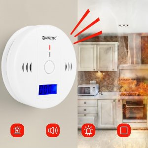 Maltec Czujnik Czadu Tlenku Węgla Certyfikowany SafeSensor1000 8