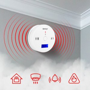 Maltec Czujnik Czadu Tlenku Węgla Certyfikowany SafeSensor1000 10