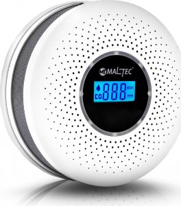 Maltec Czujnik Czadu Tlenku Węgla Certyfikowany SafeSensor2000 2w1 14