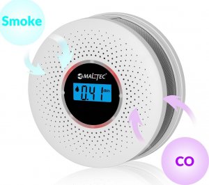 Maltec Czujnik Czadu Tlenku Węgla Certyfikowany SafeSensor2000 2w1 3
