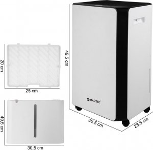 Maltec Osuszacz Powietrza Pochłaniacz Wilgoci DH-20330 Electronic 3