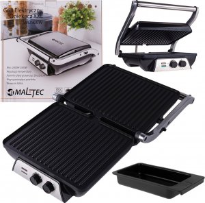 Grill elektryczny Maltec Grill Elektryczny Opiekacz XXL Rozkładany SM2500W 5