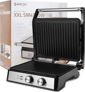 Grill elektryczny Maltec Opiekacz Rozkładany Grill Elektryczny SM4500W 11