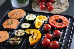 Grill elektryczny Maltec Opiekacz Rozkładany Grill Elektryczny SM4500W 14