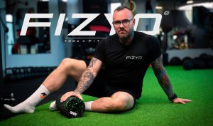 Fizyo WAŁEK ROLLER DO MASAŻU ĆWICZEŃ EPP GŁADKI FITNESS 2