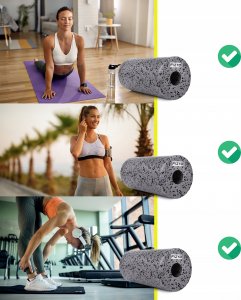 Fizyo WAŁEK ROLLER FIZJO DO MASAŻU PIANKOWY GŁADKI EPP 12