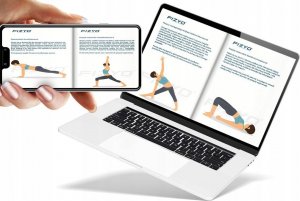 Fizyo ROLLER WAŁEK DO MASAŻU roller do ĆWICZEŃ LONG 45cm 5