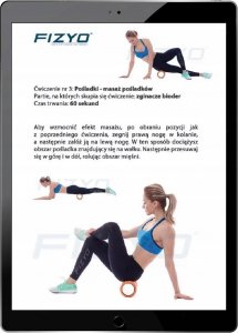 Fizyo ROLLER WAŁEK DO MASAŻU roller do ĆWICZEŃ LONG 45cm 6