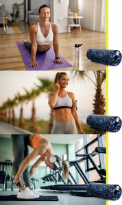 Fizyo MINI ROLLER WAŁEK DO REHABILITACJI ĆWICZEŃ MASAŻU 2