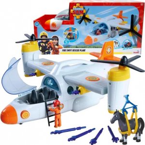 Simba Strażak Sam Duży samolot ratunkowy 42 cm + figurka Krystyny 9252615 3