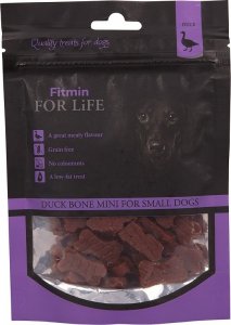 Fitmin  dog treat duck bone mini 70g 1
