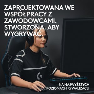 Klawiatura Logitech PRO X TKL Lightspeed GX Brown (920-012148) 2