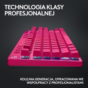 Klawiatura Logitech PRO X TKL Lightspeed GX Brown (920-012159) 8