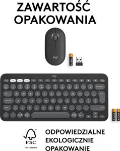 Klawiatura + mysz Logitech Pebble 2 Combo (920-012239) 10