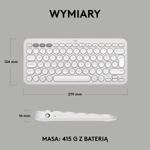 Klawiatura Logitech Pebble Keys 2 K380s (920-011852) 9