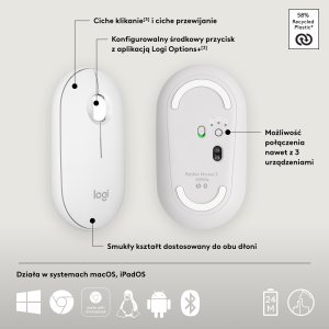 Mysz Logitech Pebble Mouse 2 M350s (910-007013) 9