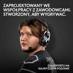 Słuchawki Logitech G Pro X2 Lightspeed Różowe (981-001275) 2