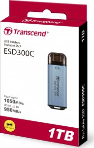 Dysk zewnętrzny SSD Transcend ESD300C 1TB Niebieski (TS1TESD300C) 7