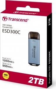 Dysk zewnętrzny SSD Transcend ESD300C 2TB Niebieski (TS2TESD300C) 7