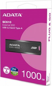 Pendrive ADATA SC610, 1 TB  (SC610-1000G-CBK/RD) 5