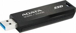 Pendrive ADATA Dysk SSD zewnętrzny SC610 500G USB3.2A Gen2 czarny 1