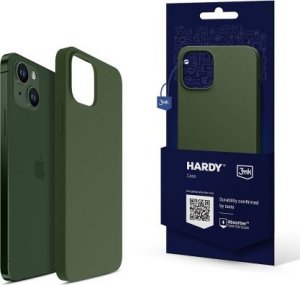 3MK Etui Hardy Silicone MagCase Alpine Green iPhone 15 1