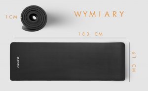 Lehmann Mata do ćwiczeń jogi cienka 10mm 8