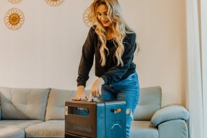 Lehmann Piecyk Gazowy Na Butle + Reduktor + Wąż 4,2kW 3