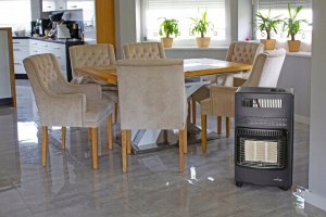 Lehmann Piecyk Gazowy Na Butle + Reduktor + Wąż 4,2kW 10