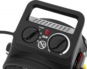 Lehmann Mocna Nagrzewnica Elektryczna 2kW (LTOHE-2016) 4