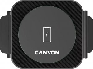 Ładowarka Canyon CANYON WS-305, Foldable 3in1 Wireless charger with case, touch button for Running water light, Input 9V/2A, 12V/1.5AOutput 15W/10W/7.5W/5W, Type c to USB-A cable length 1.2m, with charger QC 18W EU plug, Fold size: 97.8*72.4*25.2mm. Unfol 3
