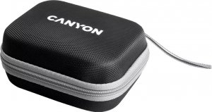 Ładowarka Canyon CANYON WS-305, Foldable 3in1 Wireless charger with case, touch button for Running water light, Input 9V/2A, 12V/1.5AOutput 15W/10W/7.5W/5W, Type c to USB-A cable length 1.2m, with charger QC 18W EU plug, Fold size: 97.8*72.4*25.2mm. Unfol 5